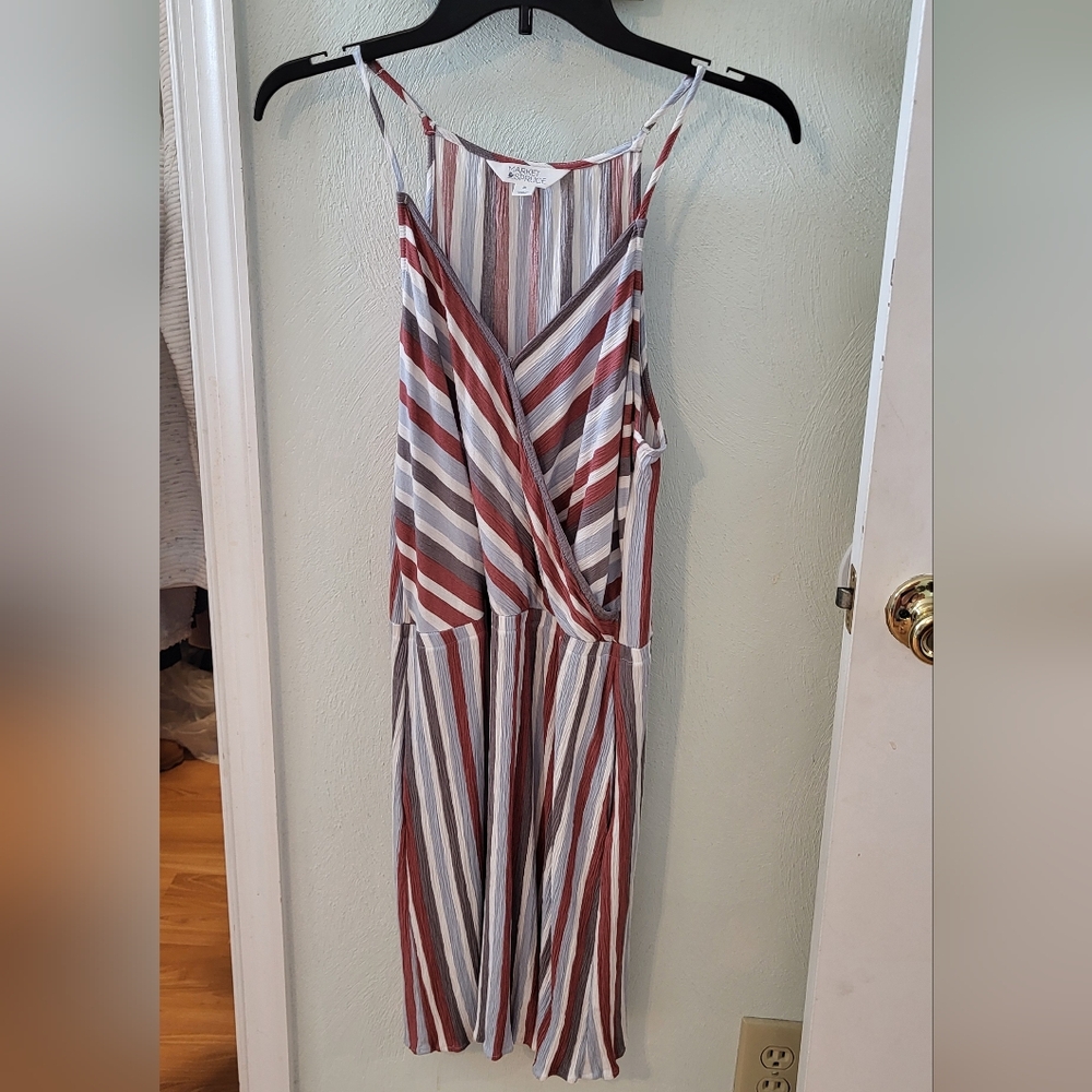 Market & Spruce Multicolor Striped Dress